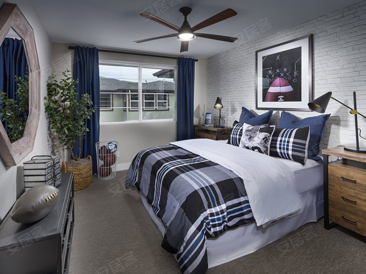 美国加利福尼亚州旧金山约¥587万旧金山湾区 都柏林 3房公寓 联排风格 BLVD社区新房公寓图片