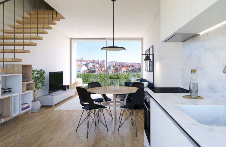 葡萄牙里斯本区里斯本约¥406万【里斯本公寓】Saldanha市中心新楼盘新房公寓图片