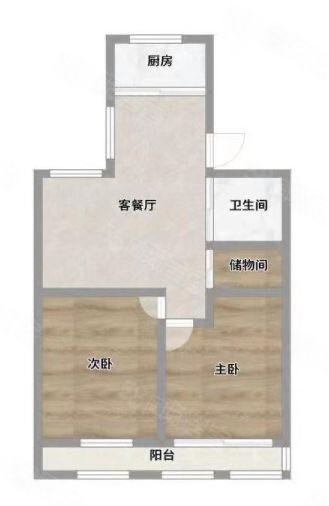 永诚公寓3室2厅1卫88.7㎡南北188.88万