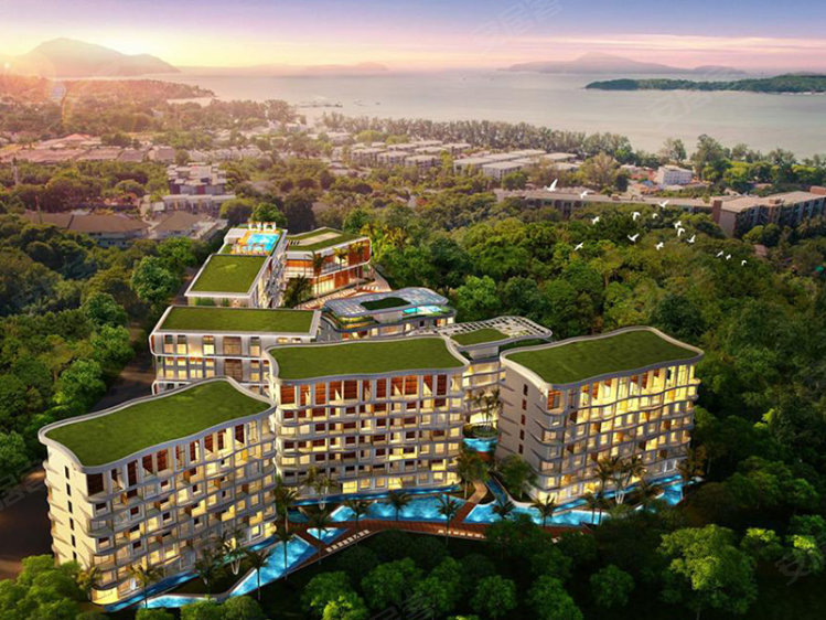 泰国普吉府普吉岛约¥58万普吉岛拉威海滩＊水星之城新房酒店公寓图片