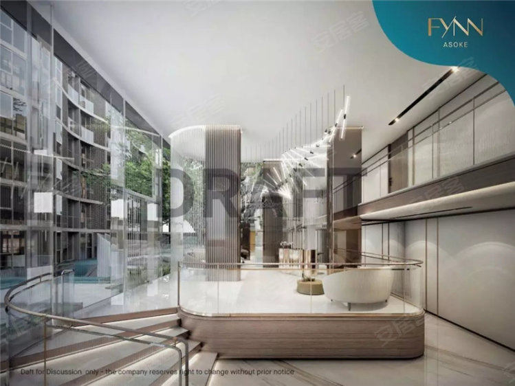 泰国曼谷约¥116～265万曼谷素坤逸，双轨交汇，双中央公园FYNN ASOKE新房公寓图片