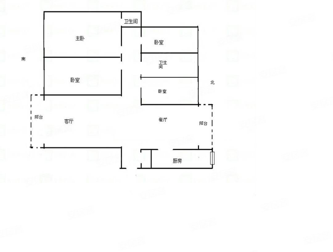 锦绣江南(丰城)3室2厅2卫135㎡南北96万