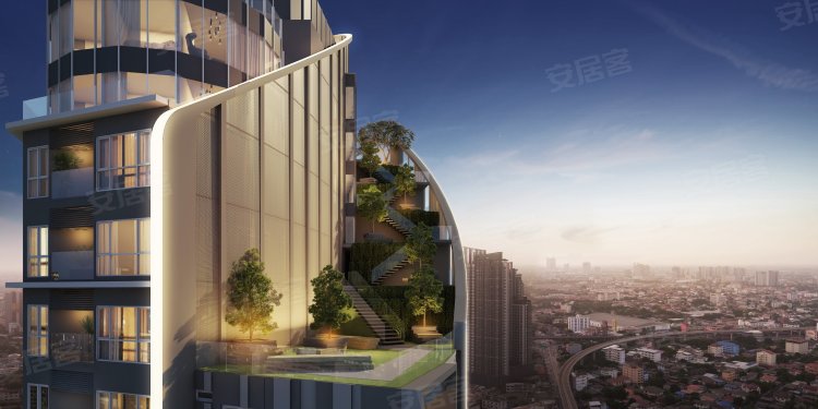 泰国曼谷约¥16820万曼谷 轻轨站公寓全幢出售--Cuvee服务式公寓新房公寓图片