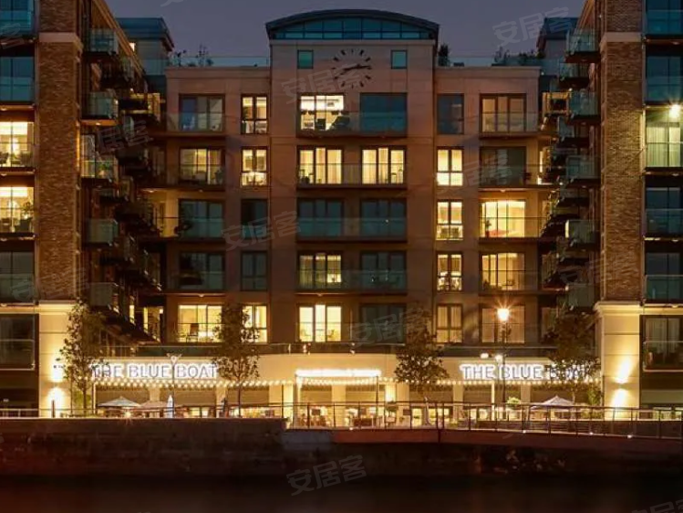 英国大伦敦伦敦城约¥890万西伦敦2区老钱聚集，一线泰晤士河景【富勒姆·悦澜湾】新房公寓图片