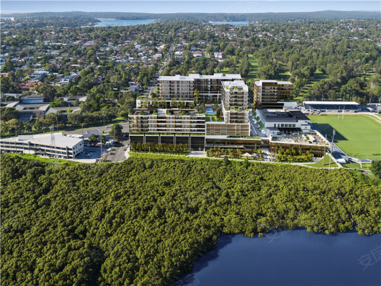 澳大利亚新南威尔士州悉尼约¥308万三面环海 32万置业顶端配置公园新房公寓图片