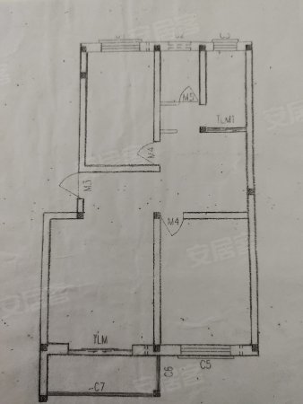 东方翠苑2室2厅1卫93㎡南北42万