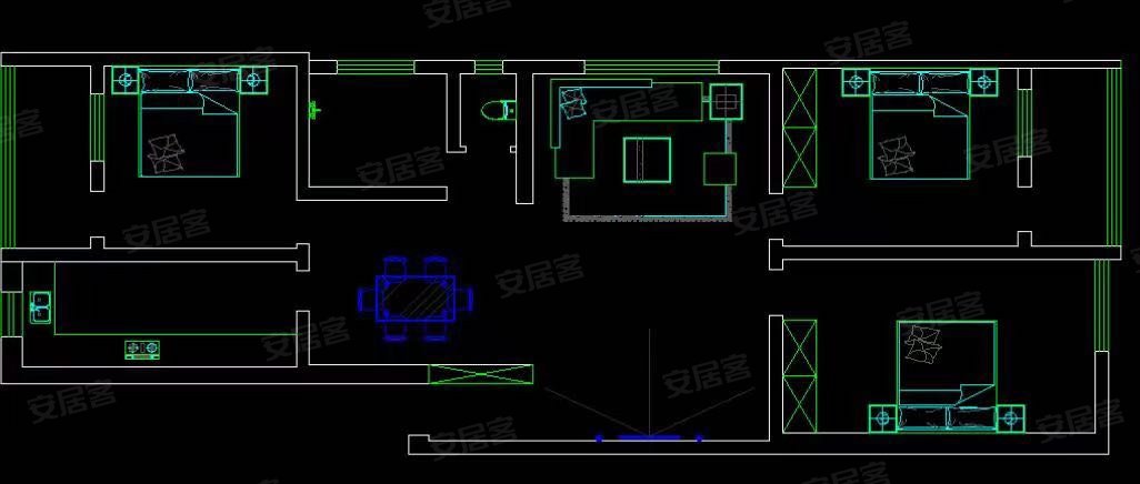 新建街小区3室2厅1卫143.99㎡东49万