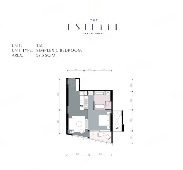 泰国曼谷约¥348～538万曼谷蓬鹏区华奢禅意公寓 -The Estelle新房公寓图片
