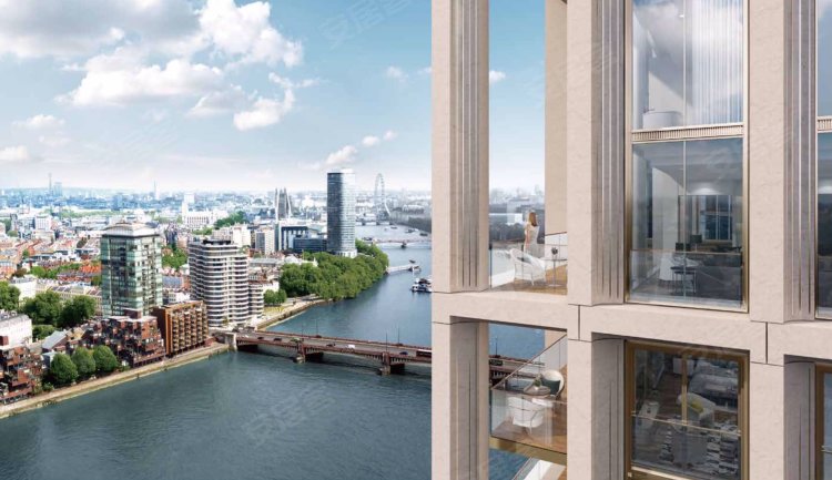 英国大伦敦约¥1048万英国伦敦超火楼盘【泰晤士河一号】新房公寓图片