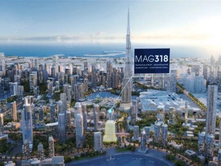 阿联酋迪拜酋长国迪拜约¥217～264万迪拜房产：迪拜市中心运河景观公寓 MAG318新房公寓图片