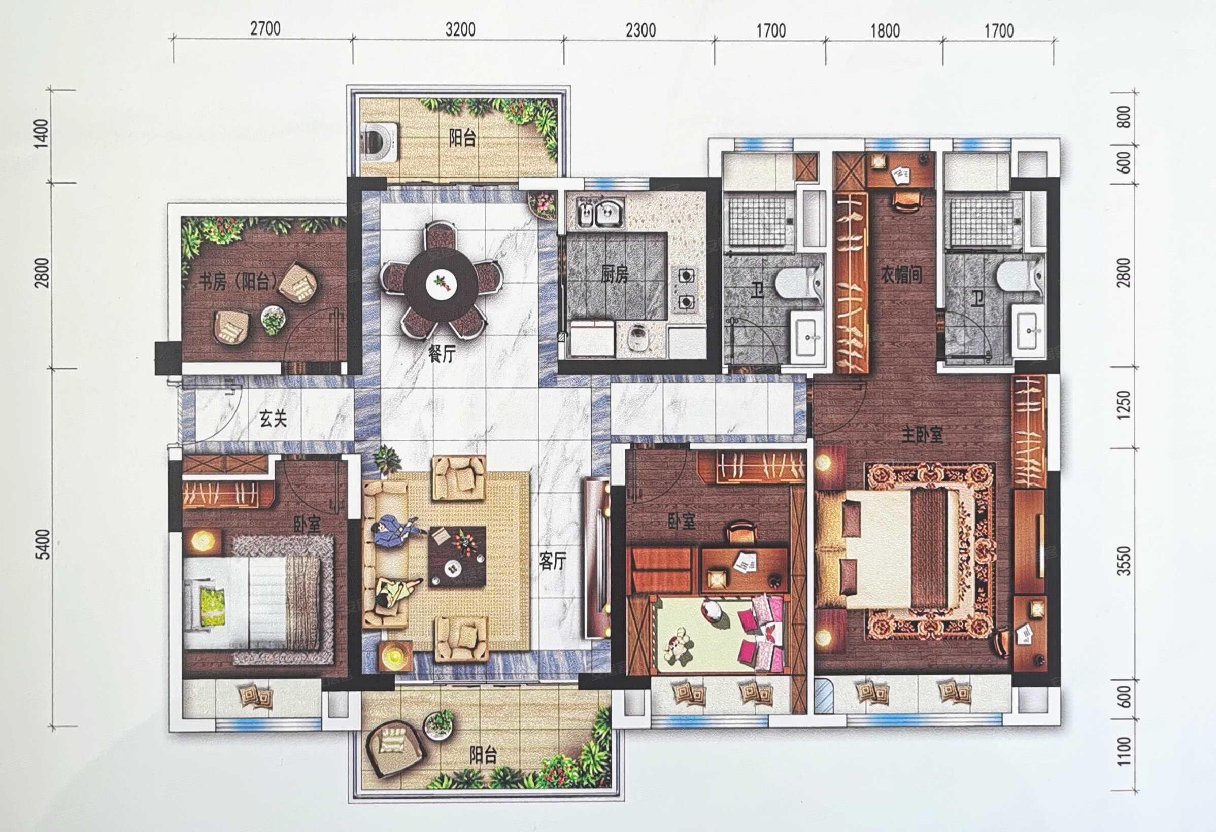 碧桂园珑悦花园4室2厅2卫