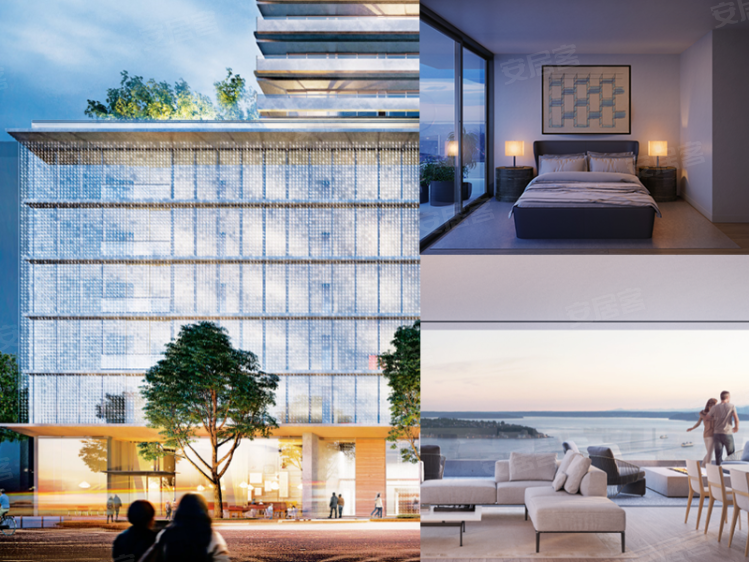 美国¥388万美国西雅图中心公寓*晨曦-1居室热销房源新房公寓图片