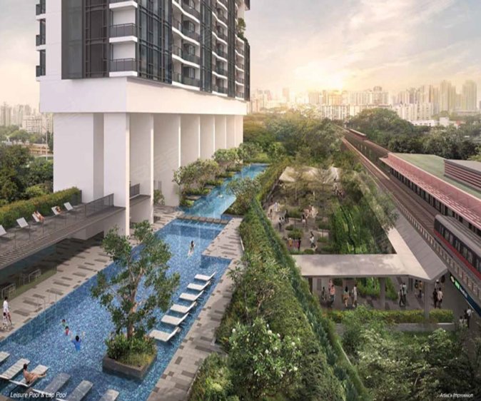 新加坡邮区亚历山大 联邦约¥850万地铁站旁！靠近市区！新加坡红山Artra新房公寓图片
