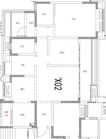 融创九天一城4室2厅2卫114.31㎡南92万