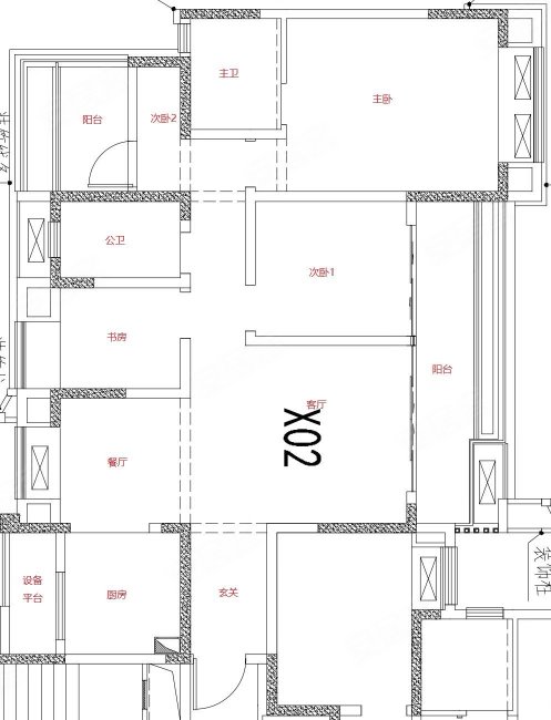 融创九天一城4室2厅2卫