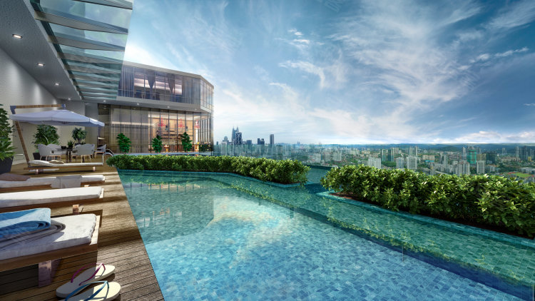 马来西亚吉隆坡约¥136万吉隆坡国际学校旁留学公寓 已建好新房公寓图片