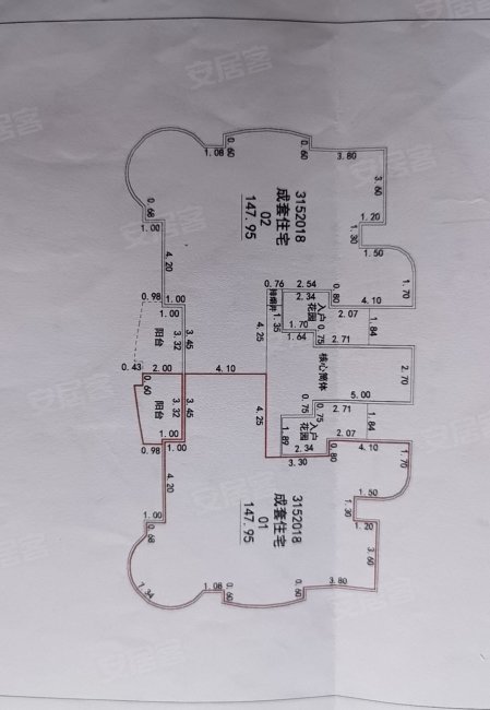 钱皇绿都3室2厅2卫147.95㎡南138万