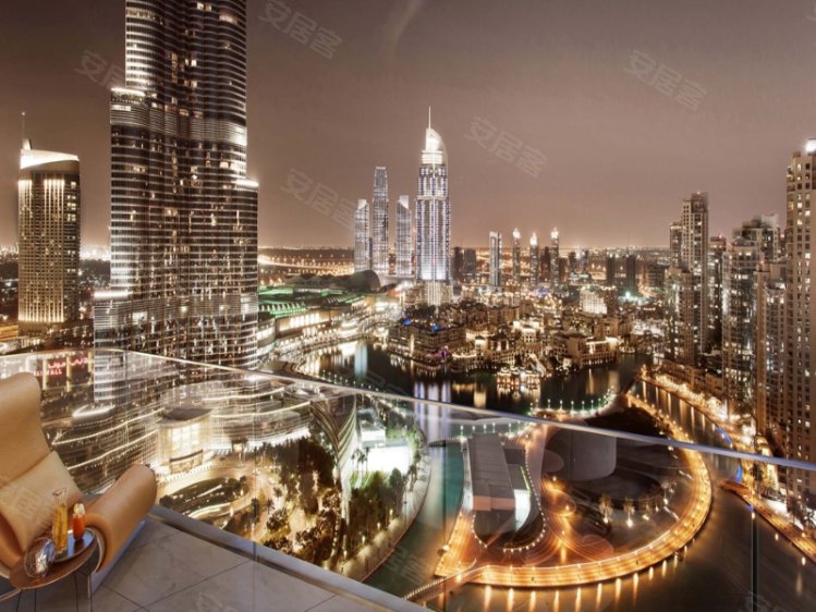 阿联酋迪拜酋长国迪拜约¥2115～3525万迪拜房产：迪拜市中心世界塔区，豪宅大平层 IL Primo新房公寓图片