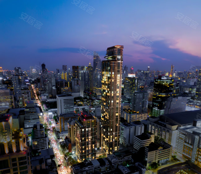 泰国曼谷约¥273万【出租率5% 】高端购物中心环绕  出租稳定新房公寓图片