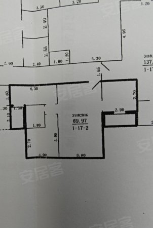 贵发小区2室1厅1卫69.97㎡南28万