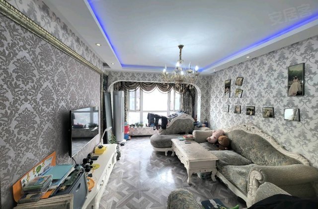 千龙户泓城2室2厅87.36㎡44.5万二手房图片