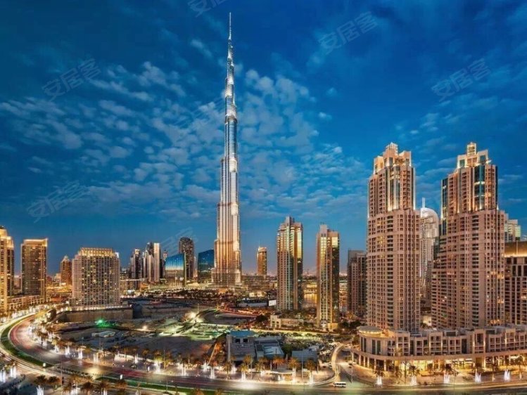 阿联酋迪拜酋长国迪拜约¥317～441万迪拜地产：Burj Crown 迪拜市中心大剧院景观住宅公寓新房公寓图片