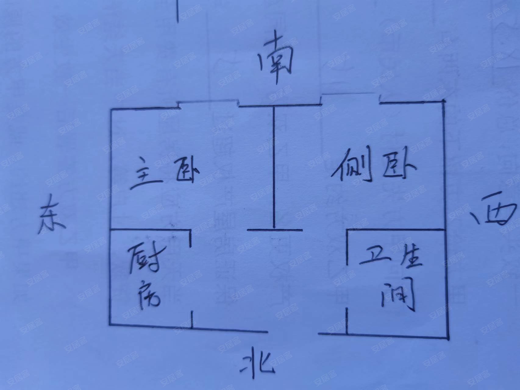 碧水蓝湾2室1厅1卫50㎡南北16.8万