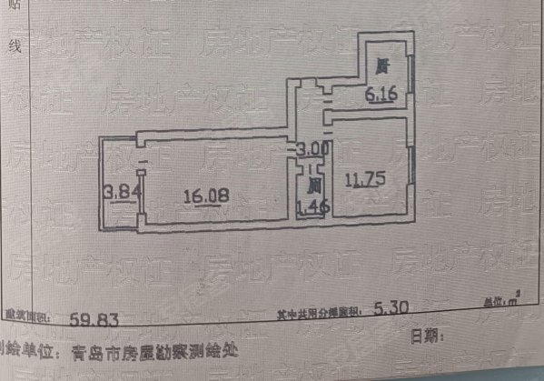 贵州路小区2室0厅1卫60㎡西南76万