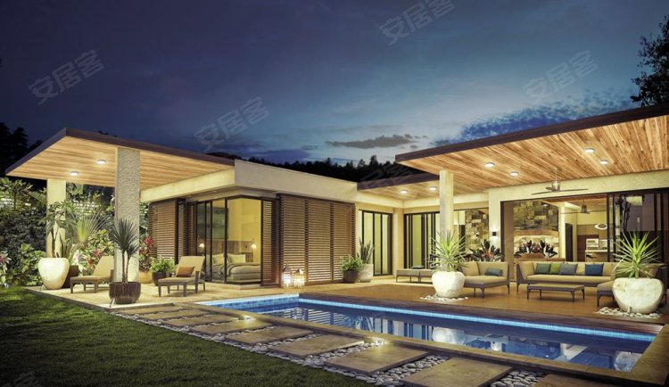 毛里求斯约¥562万出售别墅 - 马斯卡尔山，坐落在一个别致和高度住宅区二手房公寓图片