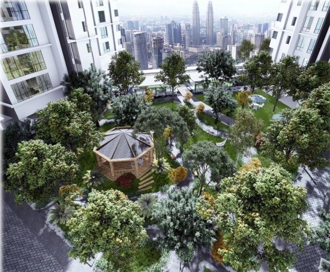 马来西亚吉隆坡约¥260～327万吉隆坡高端社区雅益轩 多所国际学校旁 53项公共设施应有尽有新房公寓图片