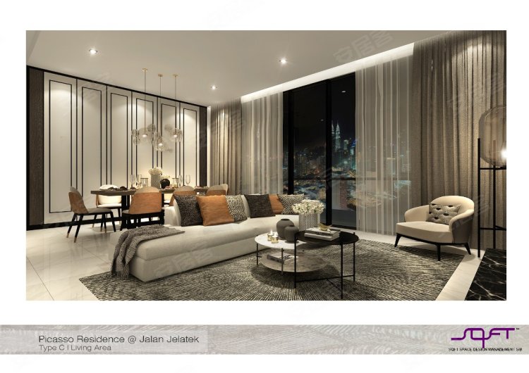 马来西亚吉隆坡约¥194万马来|吉隆坡毕加索高品质公寓新房公寓图片