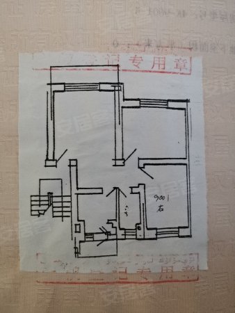 双环花园2室1厅1卫62.45㎡南12万