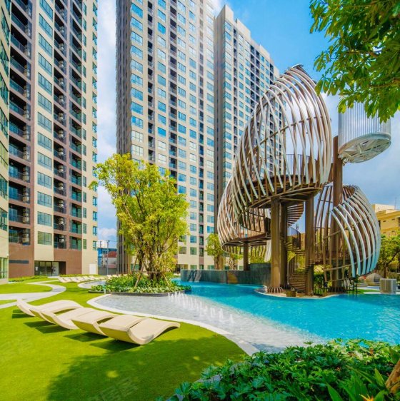 泰国曼谷约¥50万新房！ 现房！曼谷 Elio Del Nest 鸟巢项目新房公寓图片
