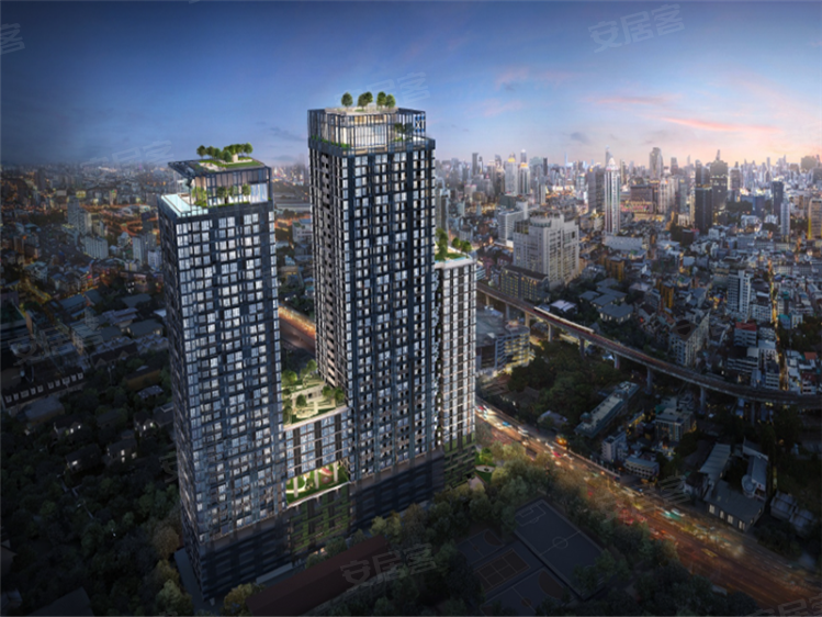 泰国曼谷约¥121万中心地段 34万入住曼谷核心商圈新房公寓图片