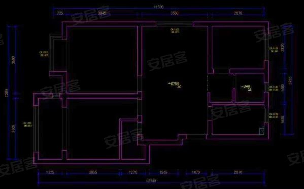 奥园观云悦苑3室2厅1卫89.94㎡南165万