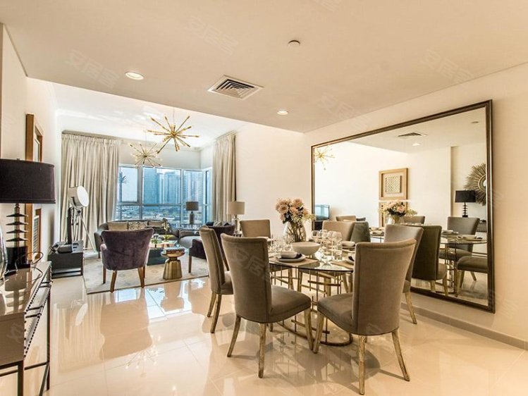 阿联酋约¥238万贝拉维斯塔公寓出售|达马克山，在迪拜，阿拉伯联合酋长国|欣赏高尔夫球场美景|灵活支付计划二手房公寓图片