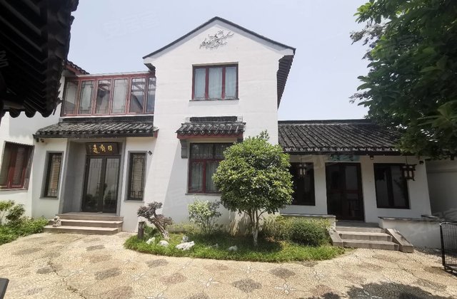 甪直瑞园中式园林别墅占地一亩多,环境漂亮,鸟语花香小乔流水5室3厅4