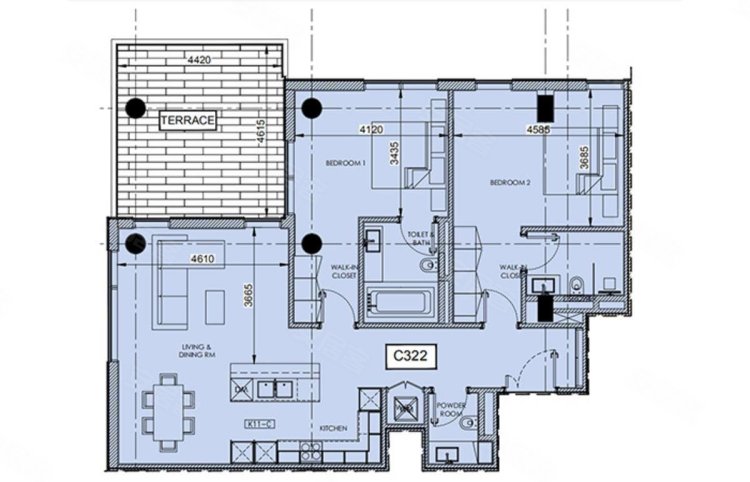 阿联酋迪拜酋长国迪拜约¥143～332万阿联酋迪拜-邻里轻奢公寓新房公寓图片