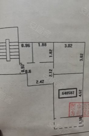 铁路文明住宅区2室1厅1卫44㎡南北25万