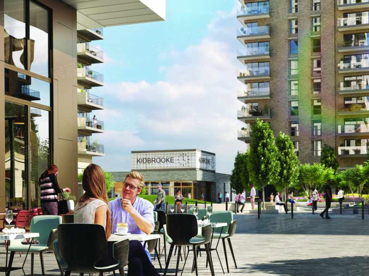 英国大伦敦约¥347～730万首付低 高 置业核心生态时尚社区新房公寓图片