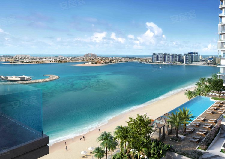 阿联酋迪拜酋长国迪拜约¥308万支付 12% DP |令人惊叹的视图|私人海滩通道 - 阿联酋迪拜朱美拉棕榈岛埃马尔海滩前二手房公寓图片