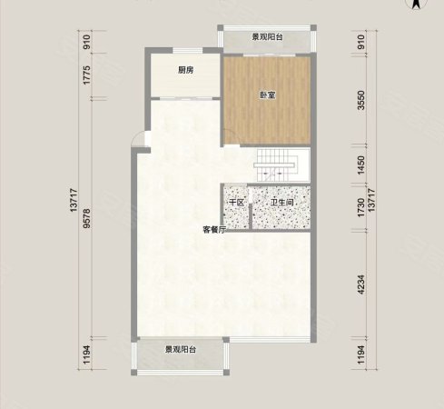 龙腾水郡5室3厅2卫237㎡南北265万