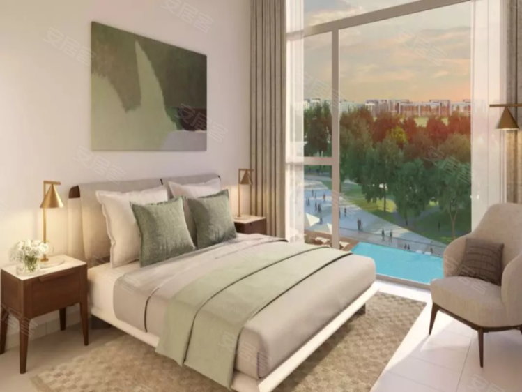阿联酋迪拜酋长国迪拜约¥115～165万成本低，租金高-迪拜市中心Burj Roya新房公寓图片