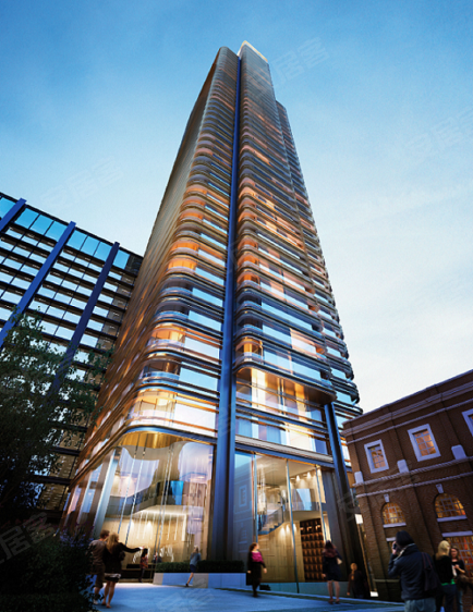 英国伦敦金丝雀码头旁,捡漏豪装公寓