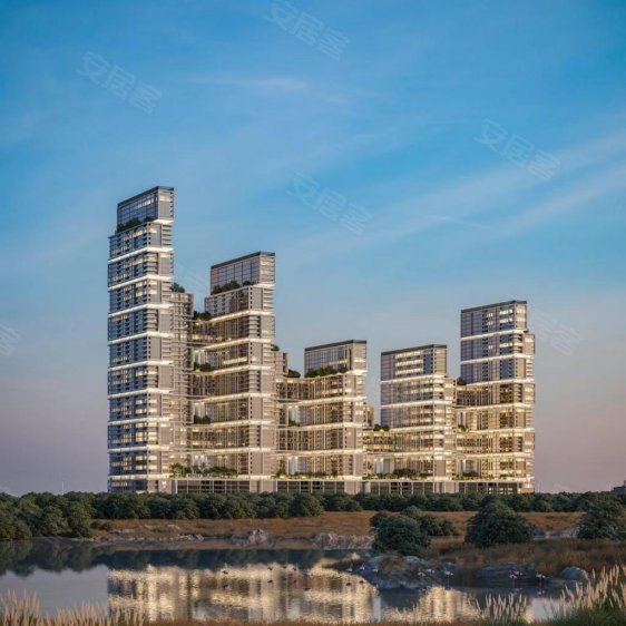 阿联酋迪拜酋长国迪拜约¥229～353万迪拜房产：首霸一号高端住宅公寓，高尔夫球场景观新房公寓图片
