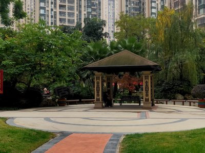 远大中央公园小区图片相册,成都远大中央公园实景图,室外图,小区配套