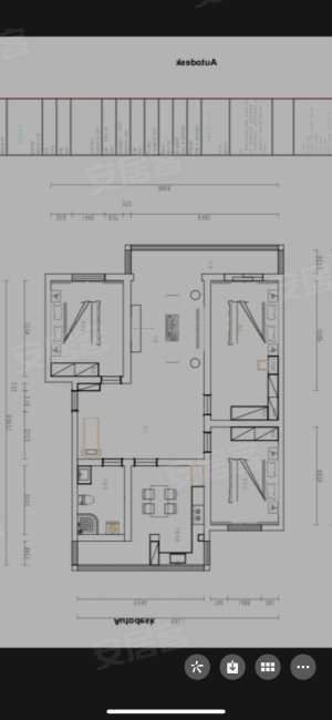 汉街小区3室2厅1卫134㎡南北68万