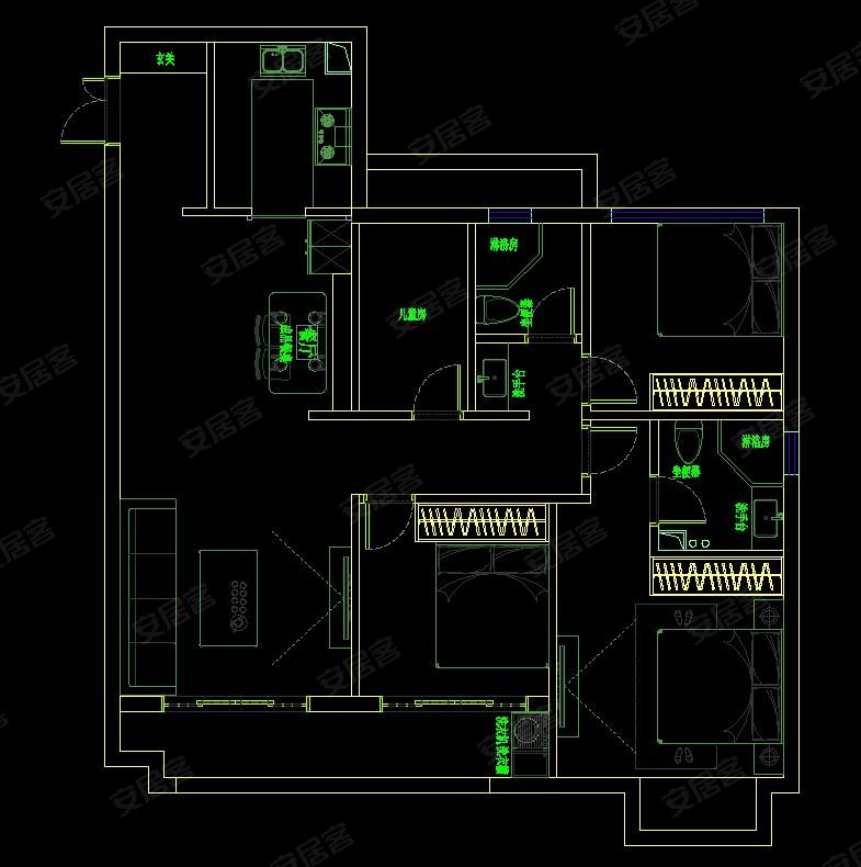 东豪庭3室2厅2卫149.07㎡南110万