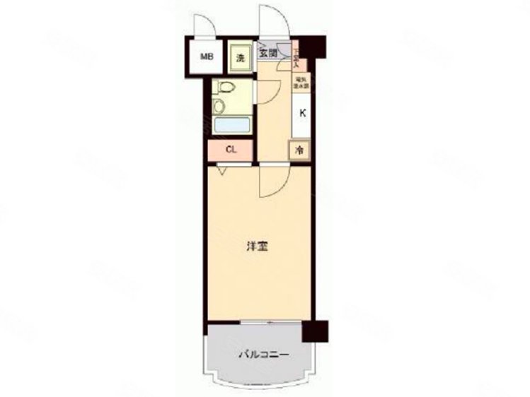 自带租客日本福冈临铁公寓月收租1300