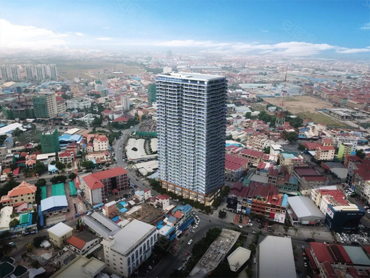 柬埔寨金边约¥62～101万TK·星鼎国际：CBD高 恒产 金边核心财富综合体新房公寓图片